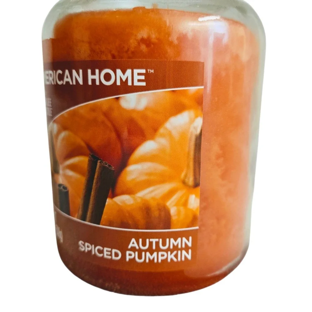 American Home By Yankee Candle 19 Oz Autumn Spiced‎ Pumpkin 1 Wick Glass Candle